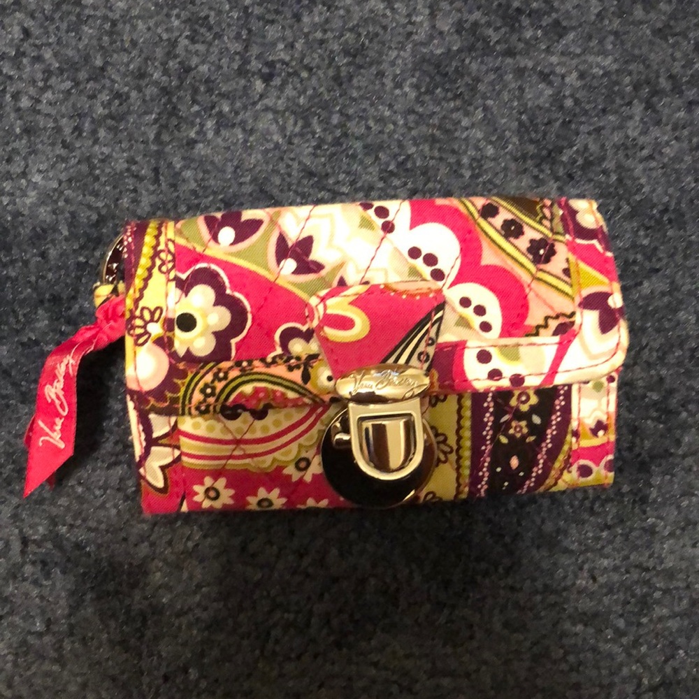 Vera Bradley keychain wallet